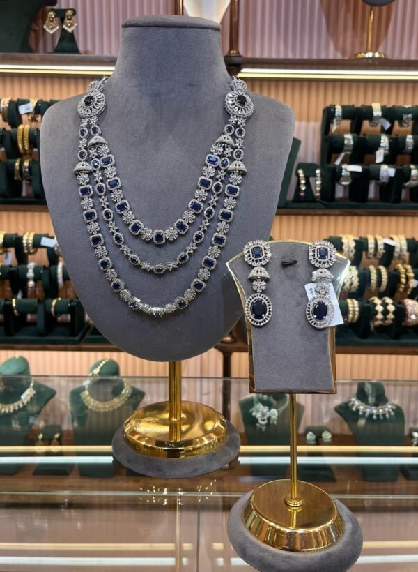 Ad Sapphire Long Necklace