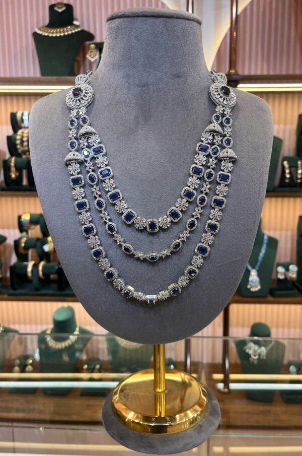 Ad Sapphire Long Necklace - Image 2
