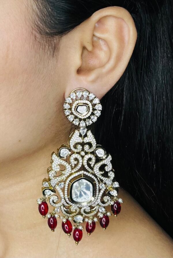 Uncut Polki Earring