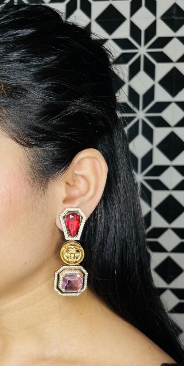 Sabhya Inspired Earring - Image 2