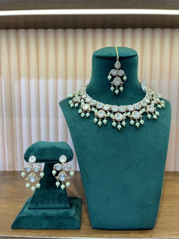 Kundan Necklace 3293 - Image 3
