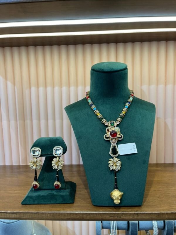 Sabhya Inspired Necklace 4163 - Image 3