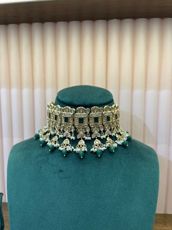Gold Choker Set 3280 - Image 2