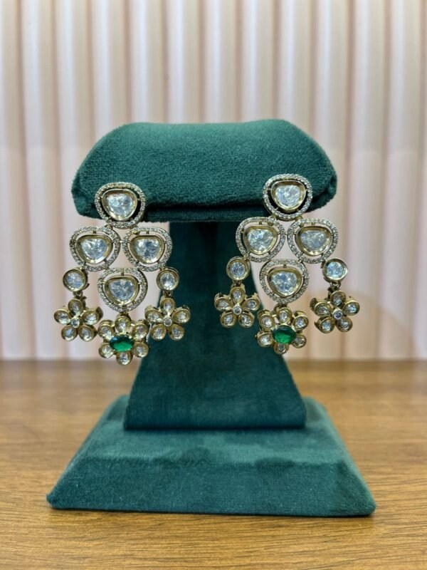 Uncut Kundan Necklace3315 - Image 3
