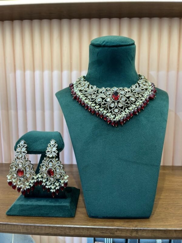 Kundan Necklace 2366 - Image 2