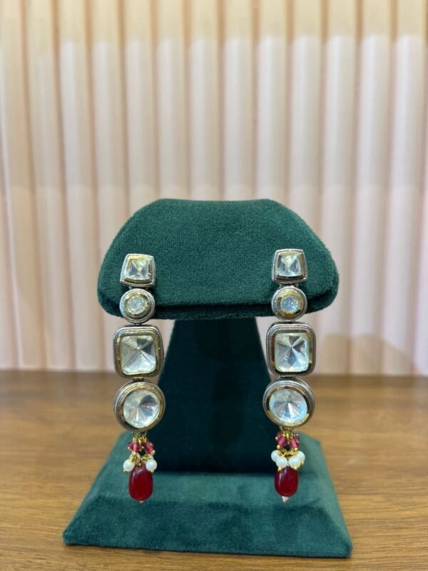 Uncut Kundan Necklace 3300 - Image 2